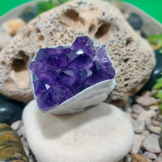 Pedazos de Drusas de Amatista