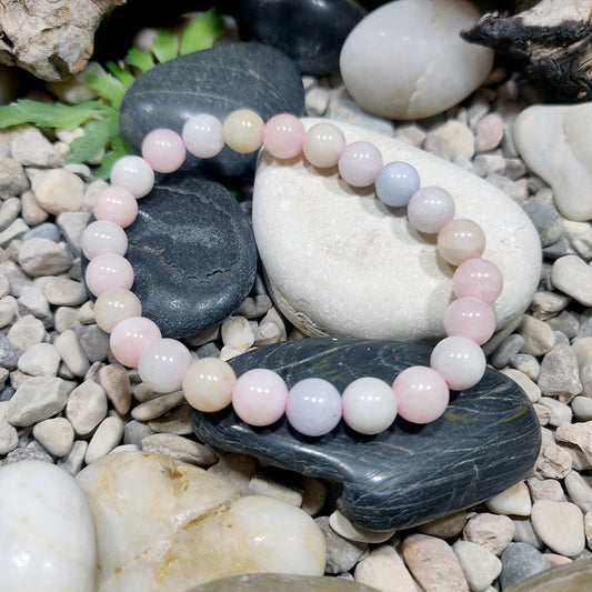 Pulsera Aguamarina-Morganita 6