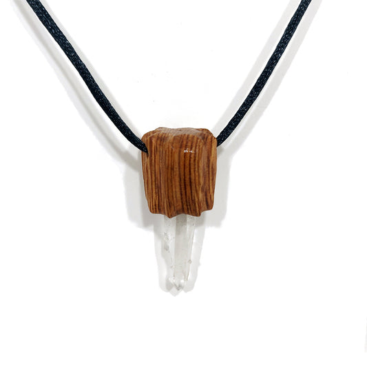 Colgante Encina y Cuarzo