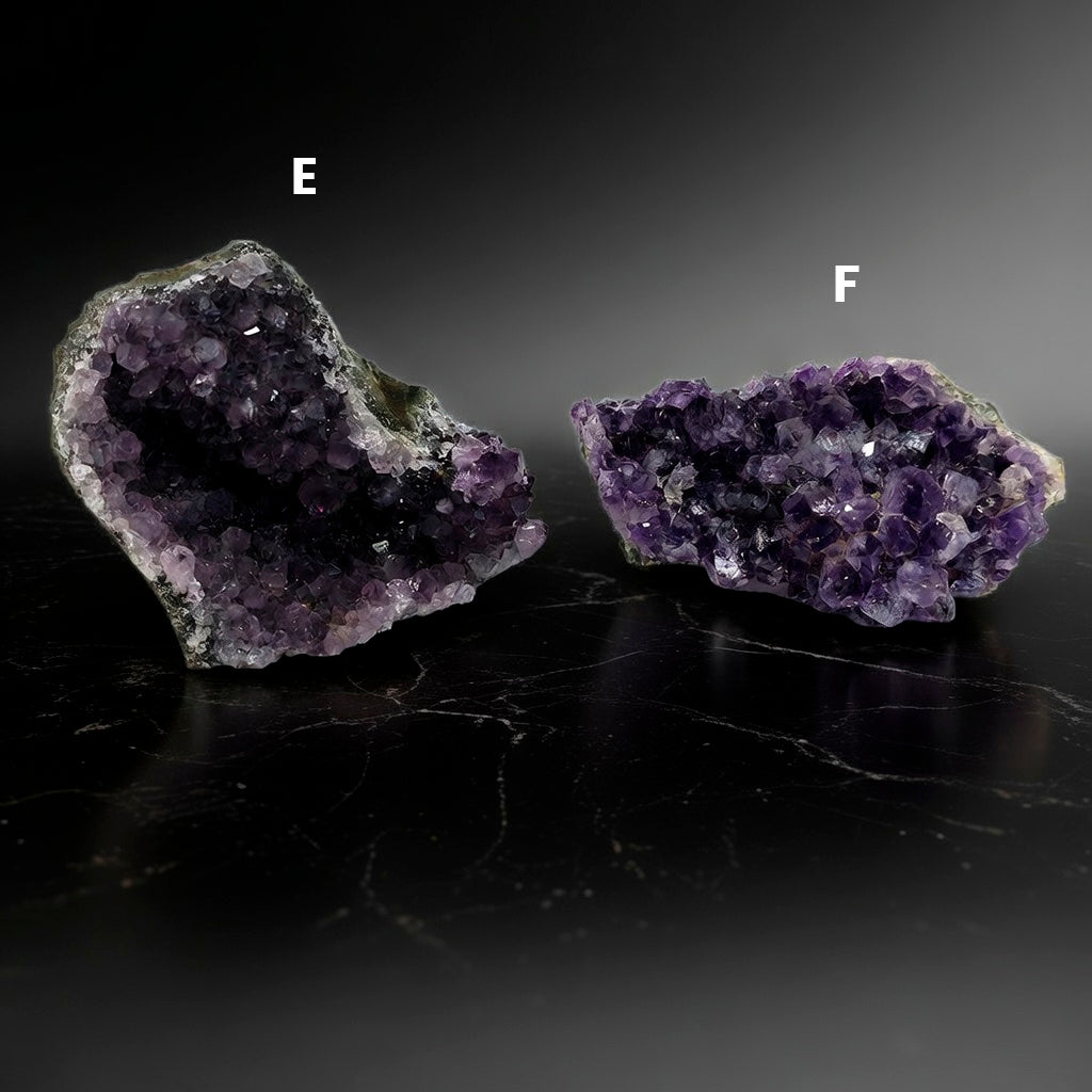 Drusas de Amatista (trozos)