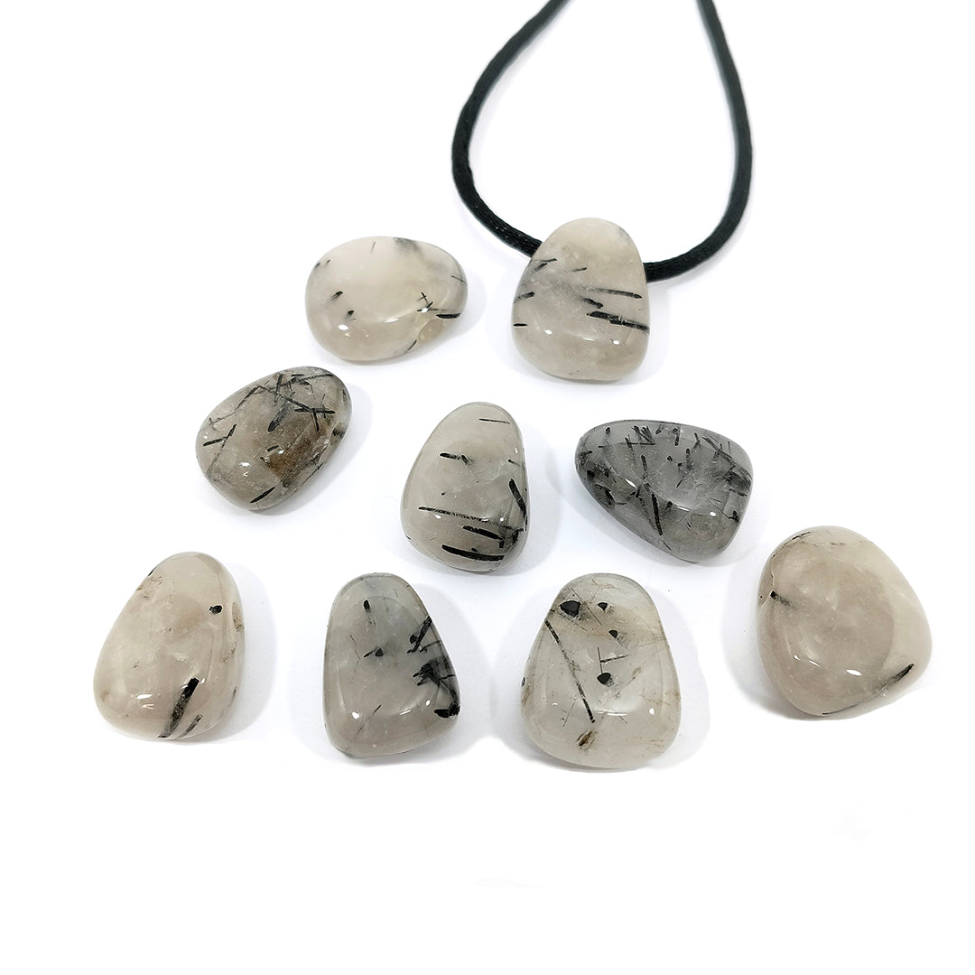 Colgante cuarzo Turmalinado