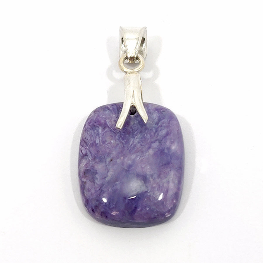 Colgante Charoita plata