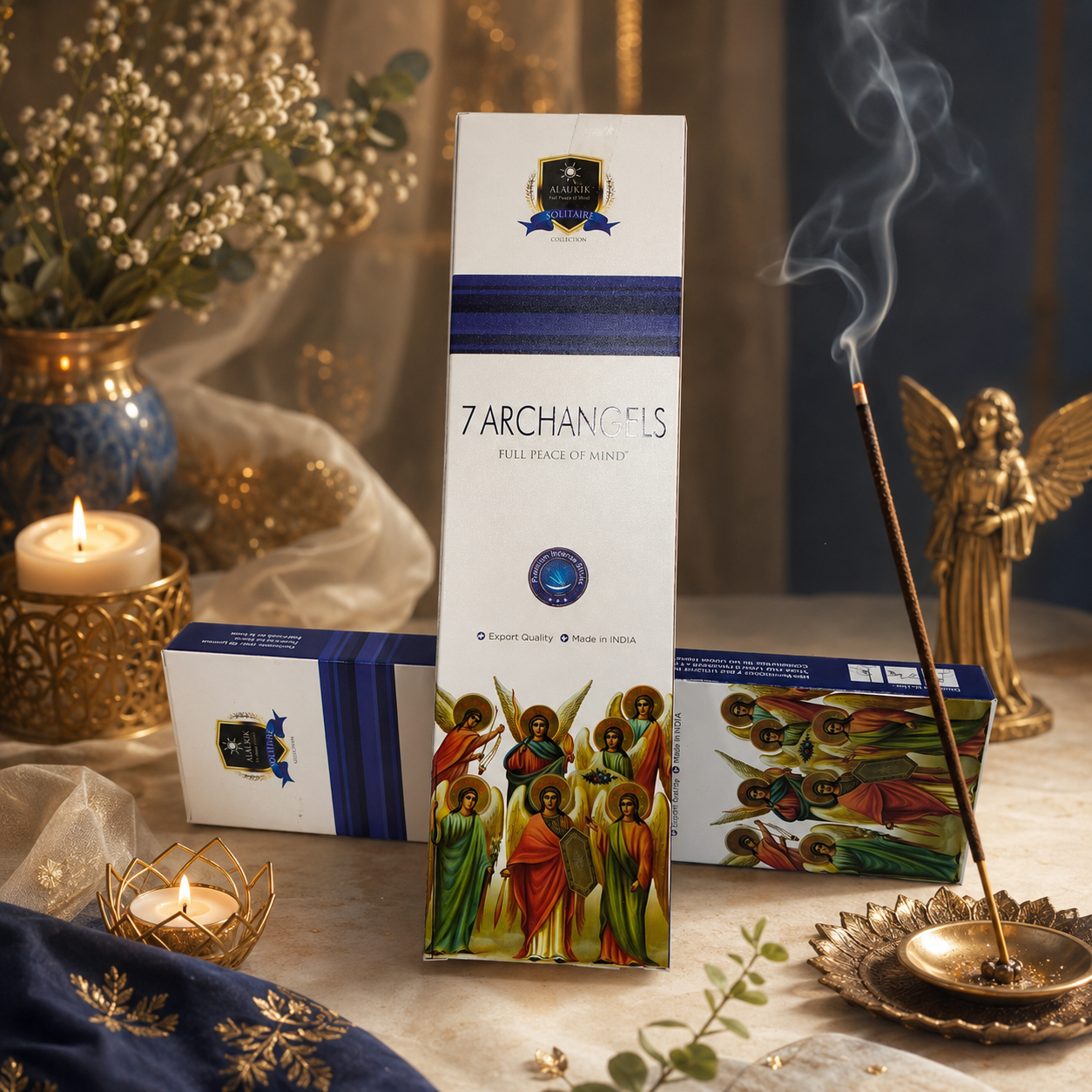 Incienso Masala 7 Arcángeles - de Alaukik