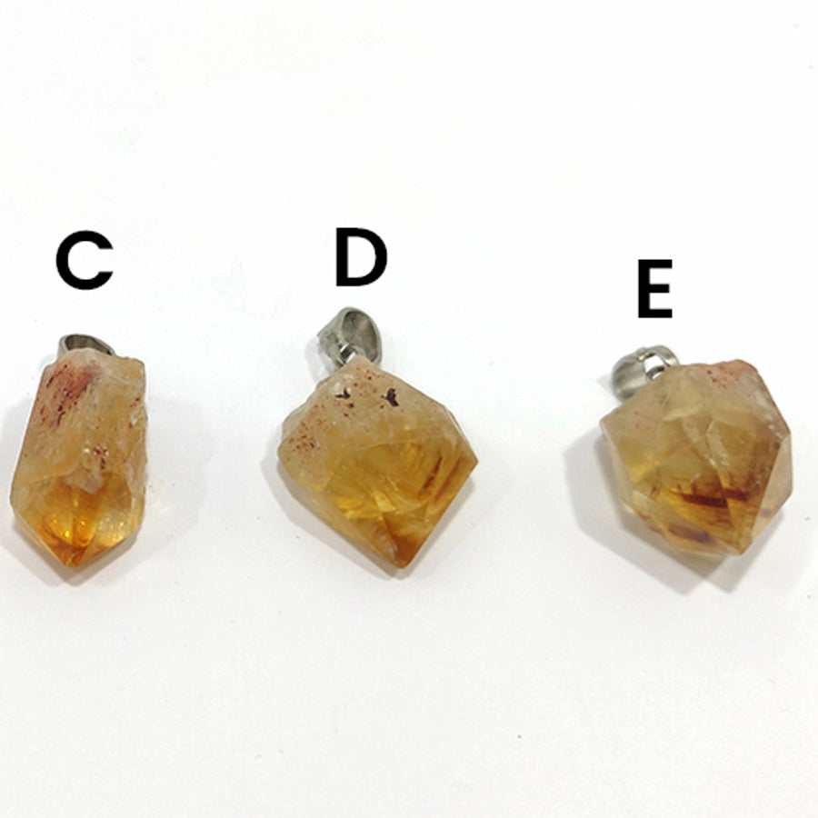 Citrine Pendant against fears