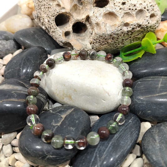 Pulsera Cuarzo lodolita