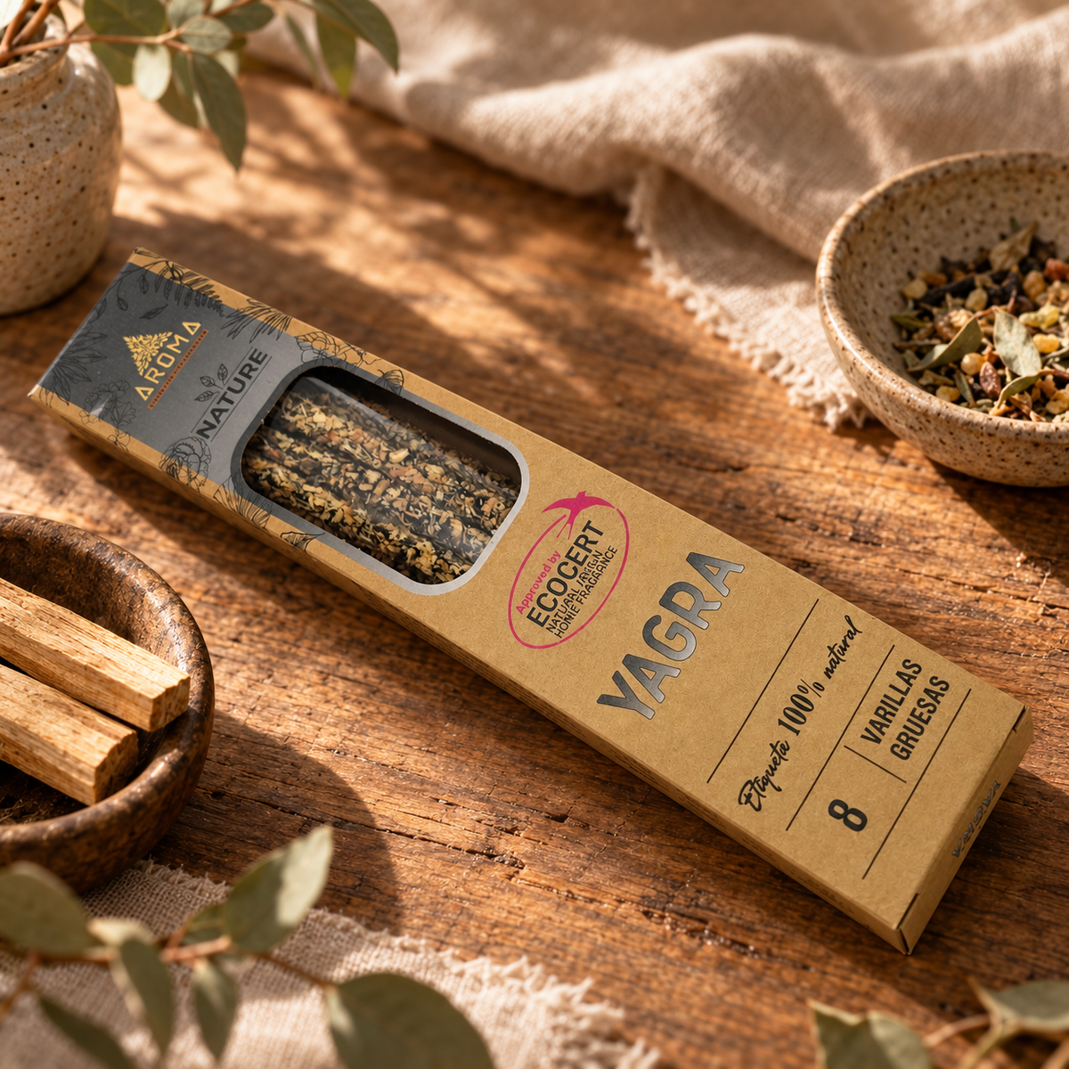 Incienso Yagra Nature de Aroma