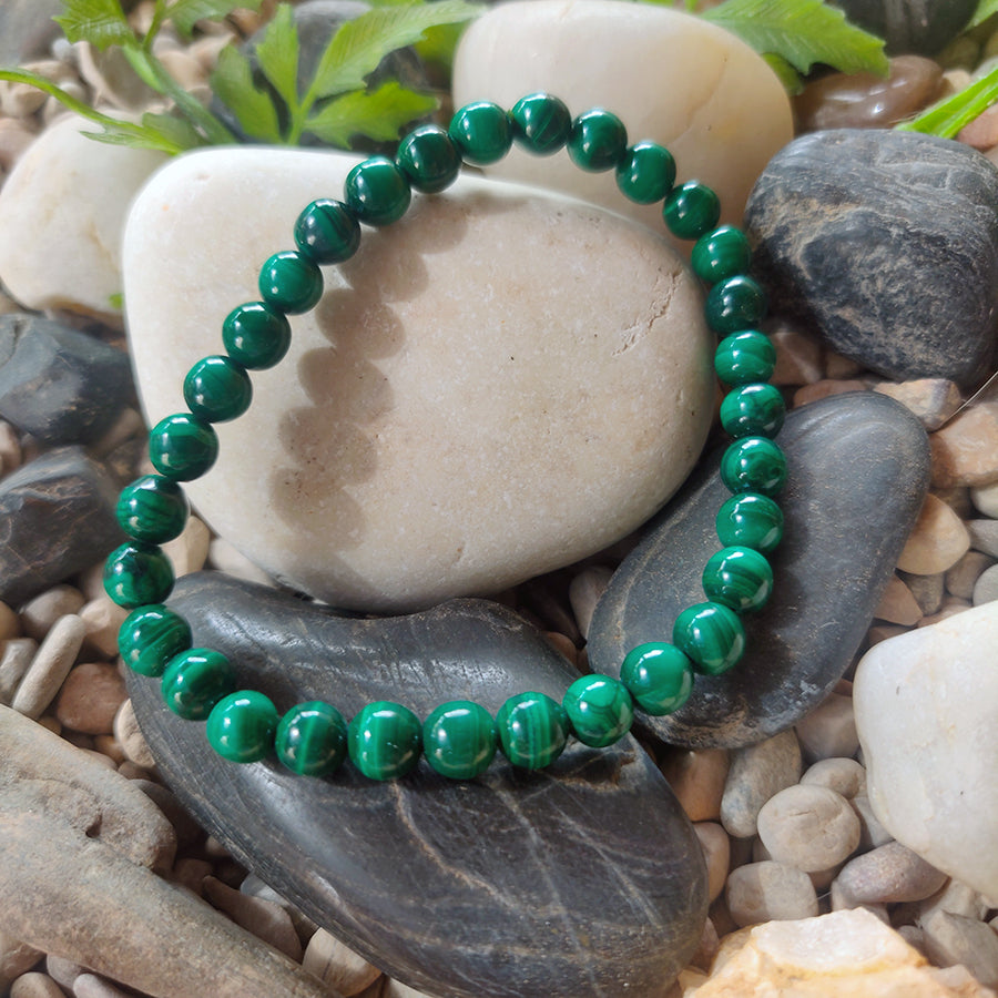 Malachite bracelet quality A