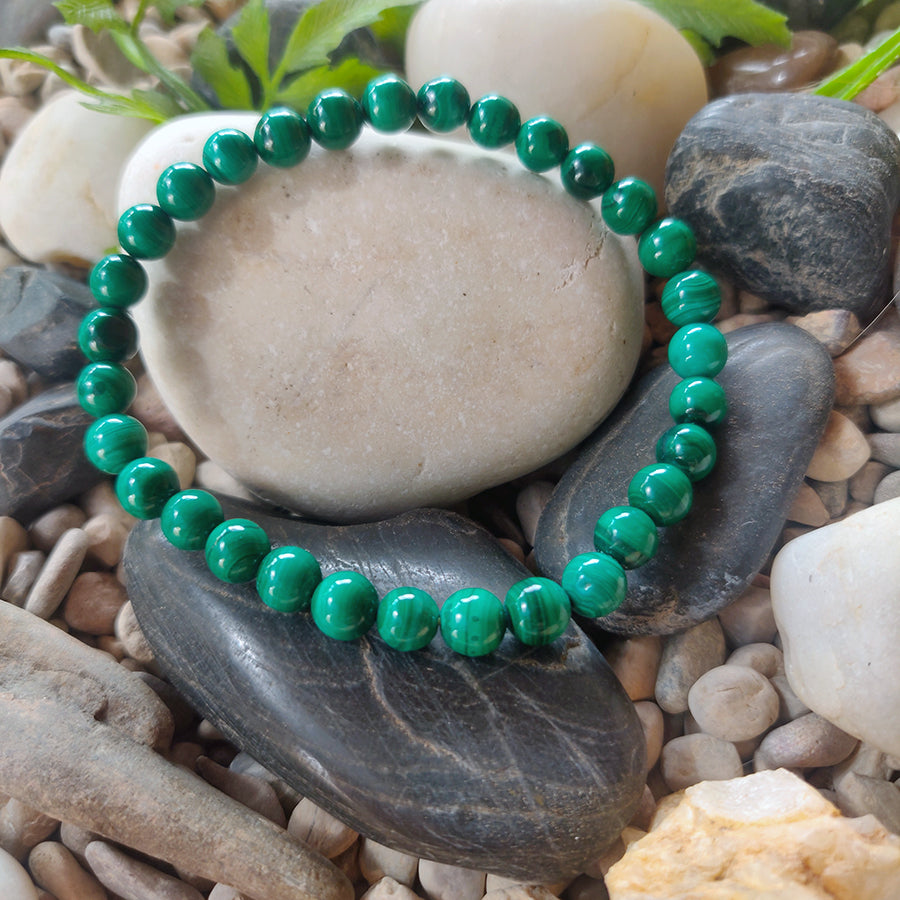 Malachite bracelet quality B