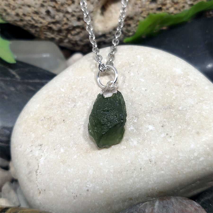 Moldavite Pendant