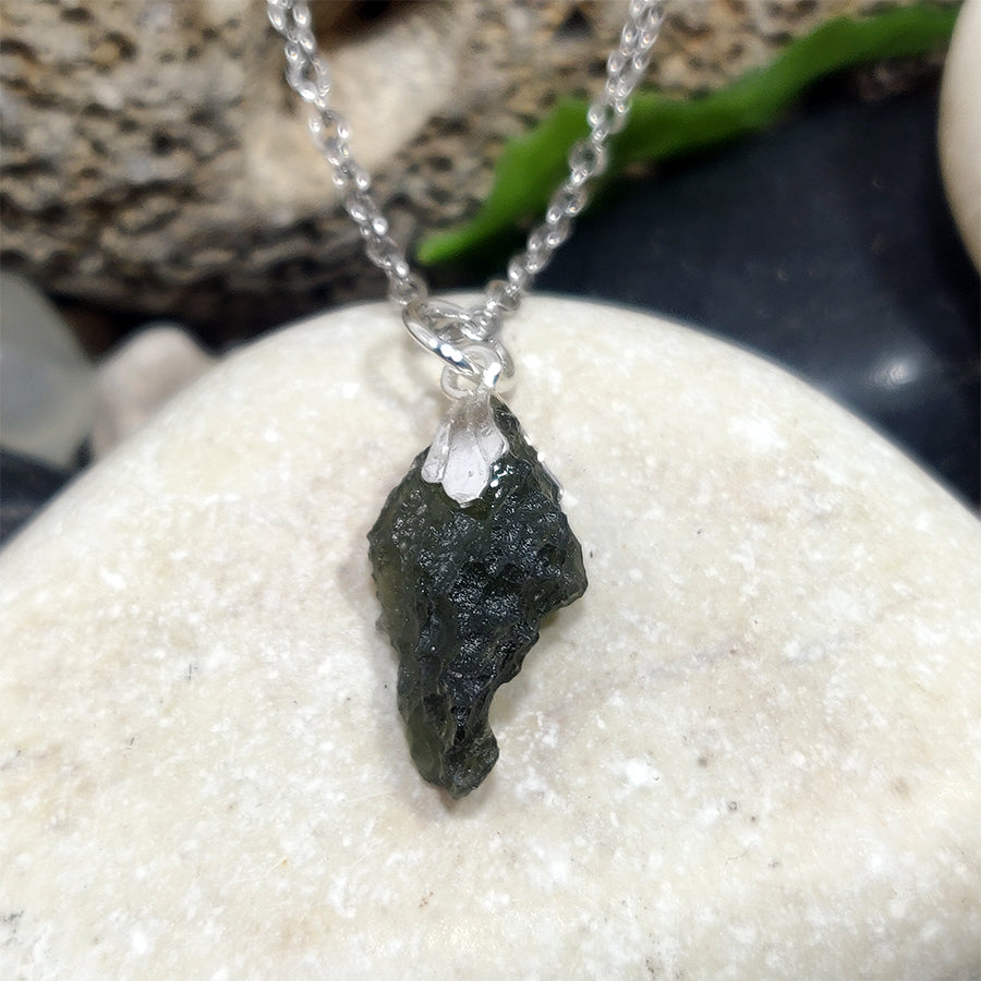 Moldavite Pendant