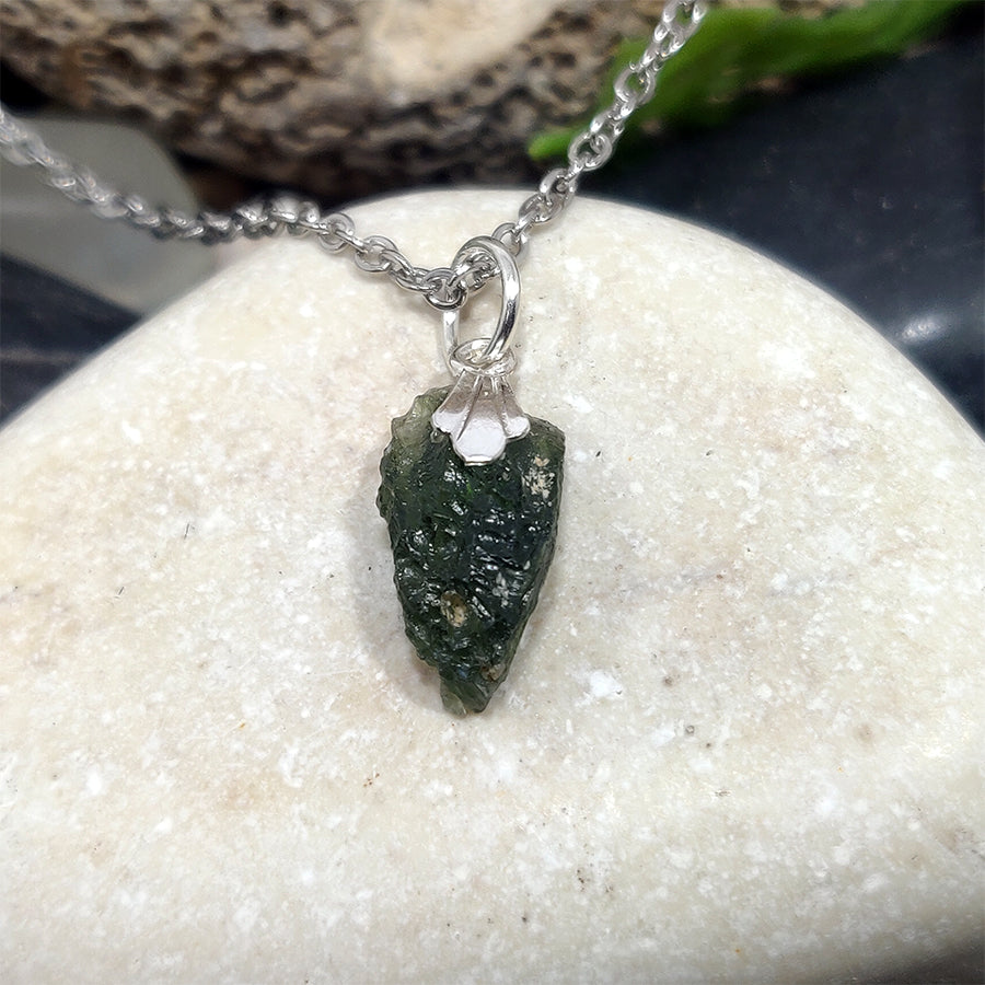 Moldavite Pendant
