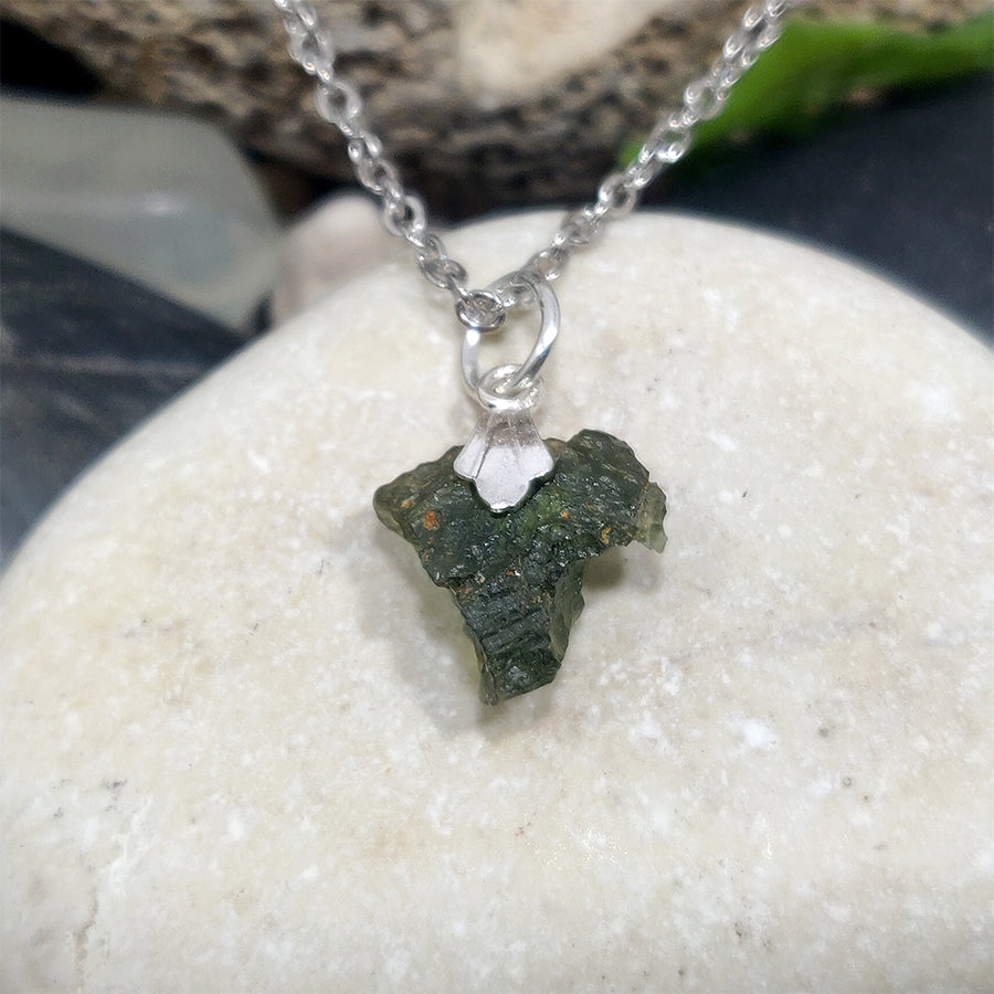 Moldavite Pendant