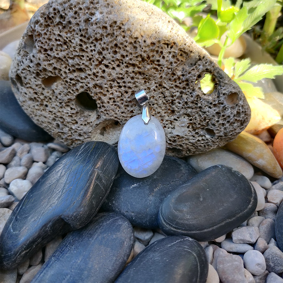 Colgante piedra luna