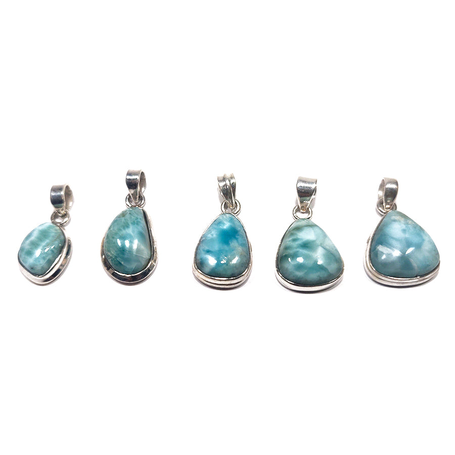 Larimar Pendants