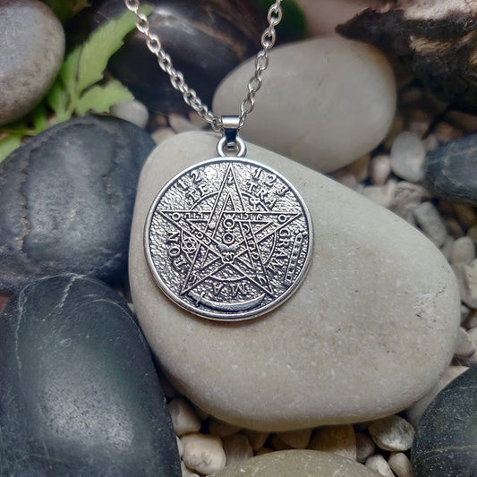 Colgante Tetragrammaton zamak