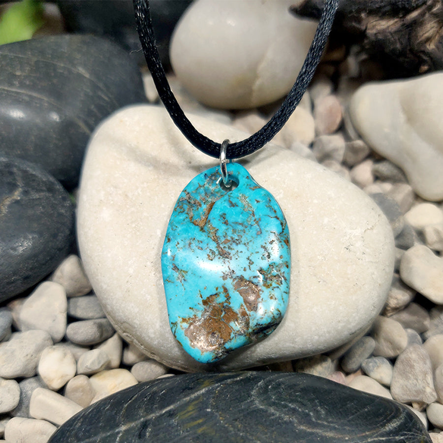 American Turquoise Pendant from Arizona