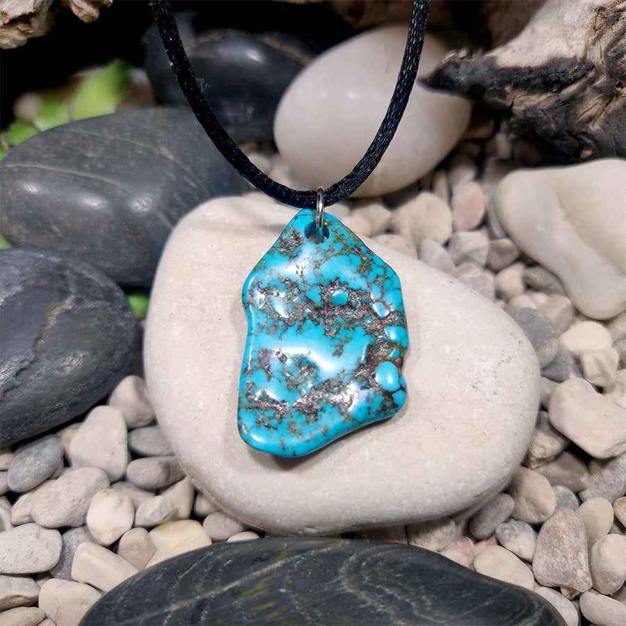 American Turquoise Pendant from Arizona