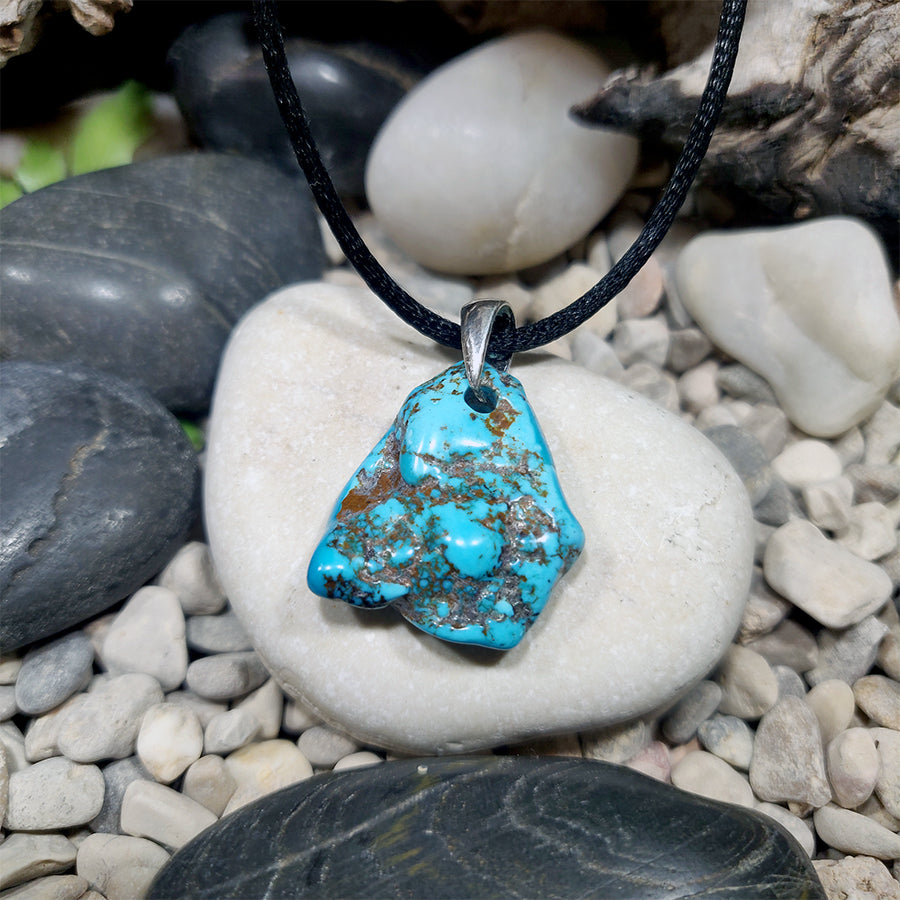 American Turquoise Pendant from Arizona