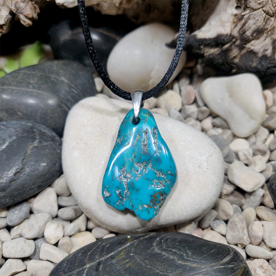 American Turquoise Pendant from Arizona