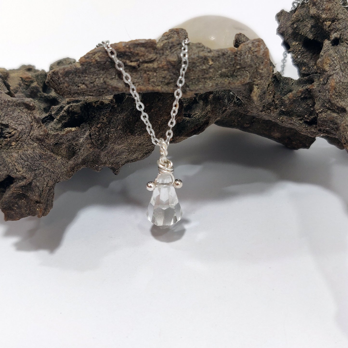 Colgante Cristal facetado