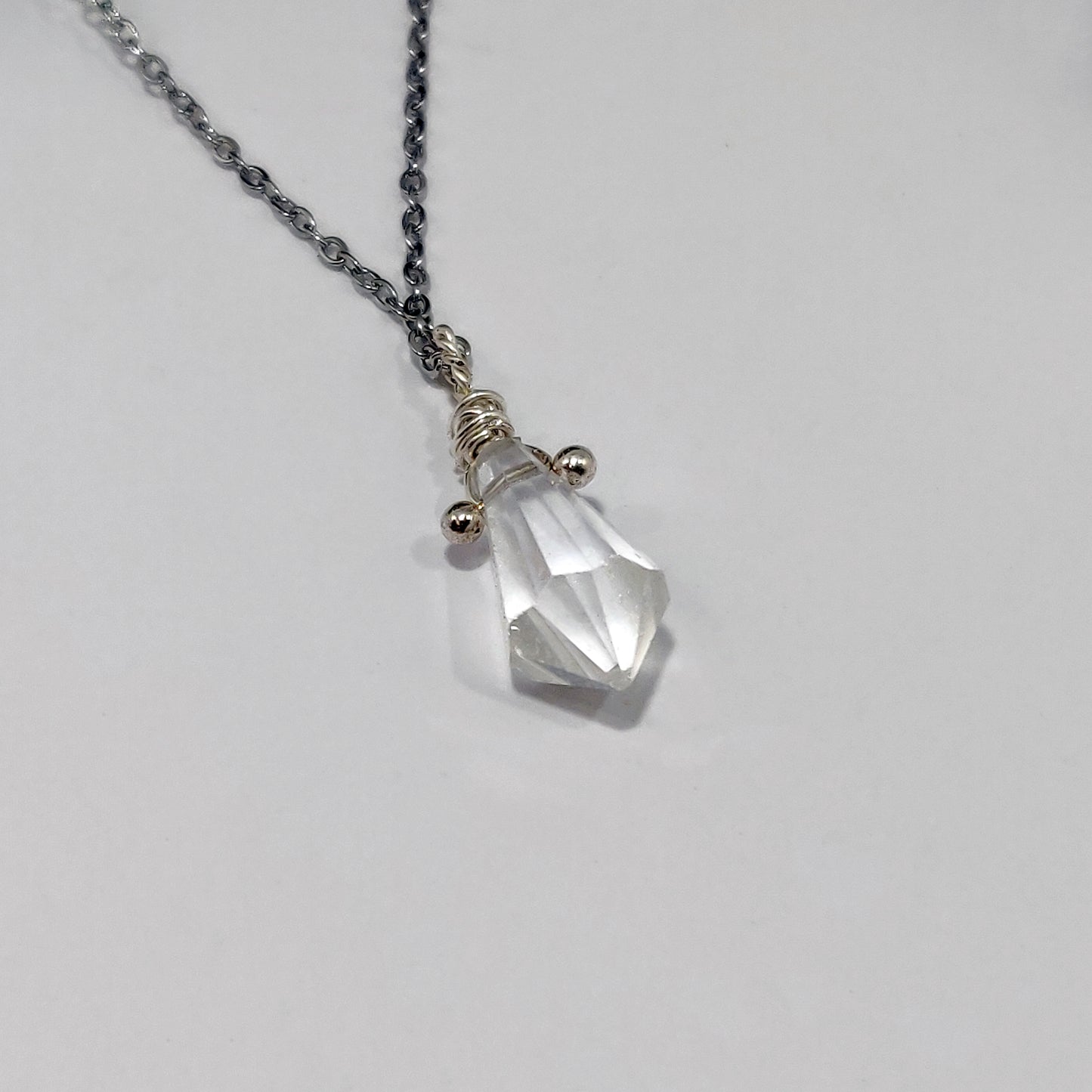 Colgante Cristal facetado