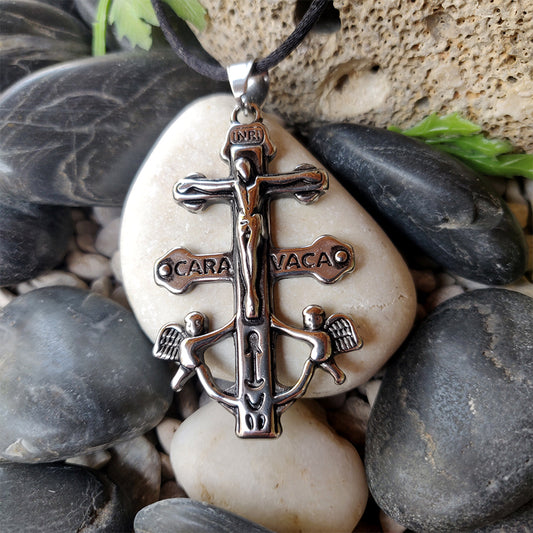 Colgante cruz de Caravaca
