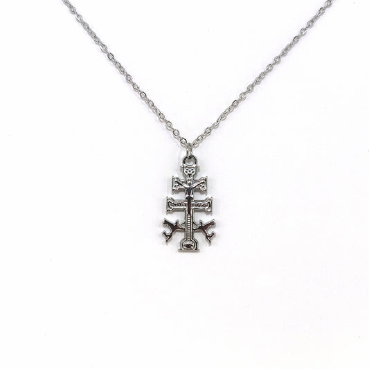 Colgante cruz de Caravaca