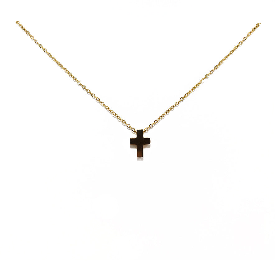 Colgante cruz inox