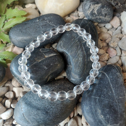 Pulsera Cuarzo facetado
