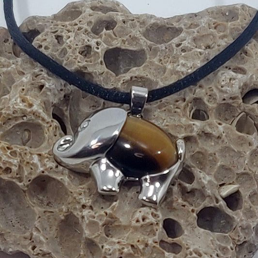 Colgante elefante minerales