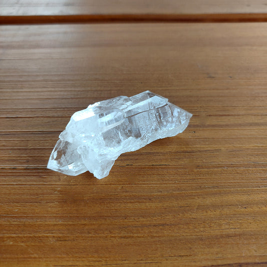 Cuarzo maestro Lemuriano biterminado