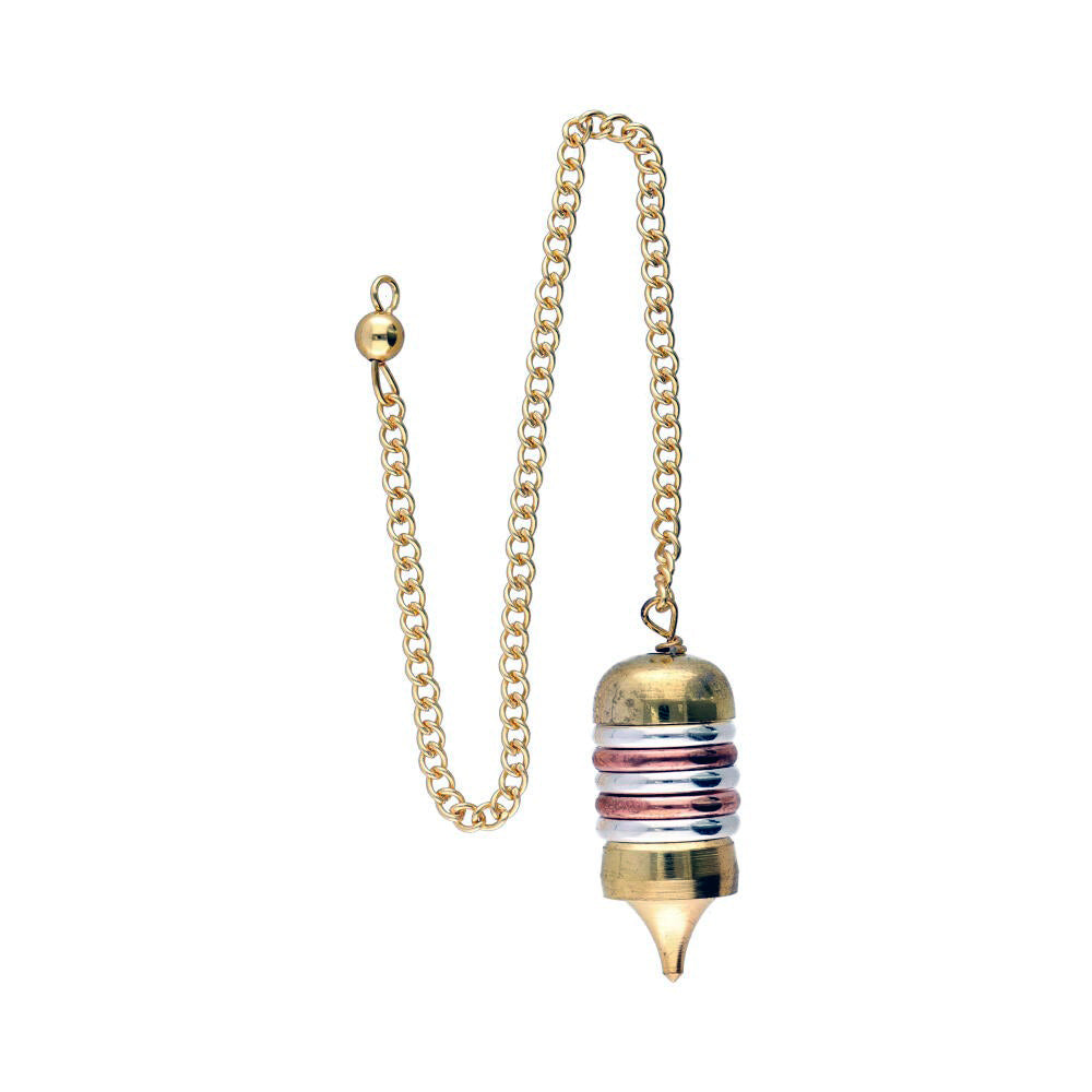 Osiris pendulum bronze, copper and silver plated