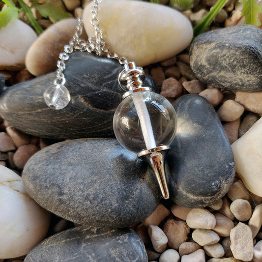 Péndulo Bola cuarzo