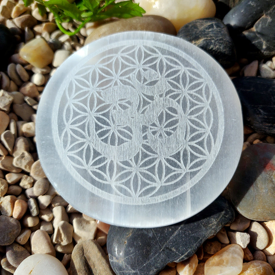 Selenite Plate