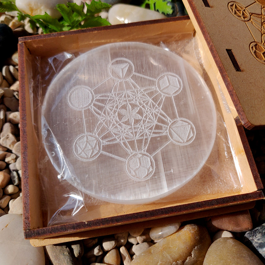 Selenite Plate