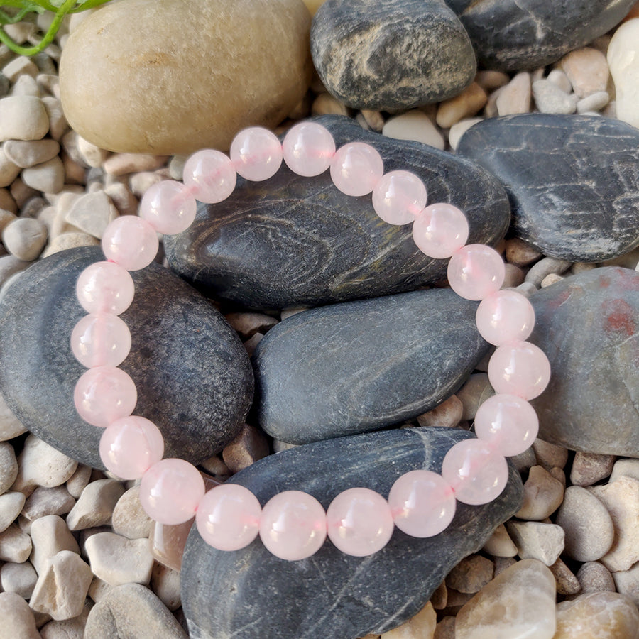 Rose quartz bracelet