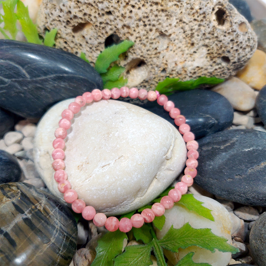 Rhodochrosite bracelet quality A