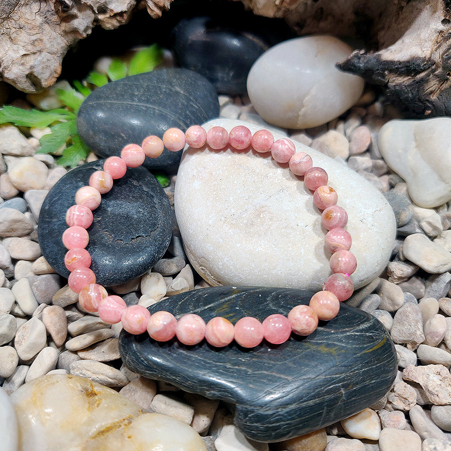 Rhodochrosite bracelet, extra quality A