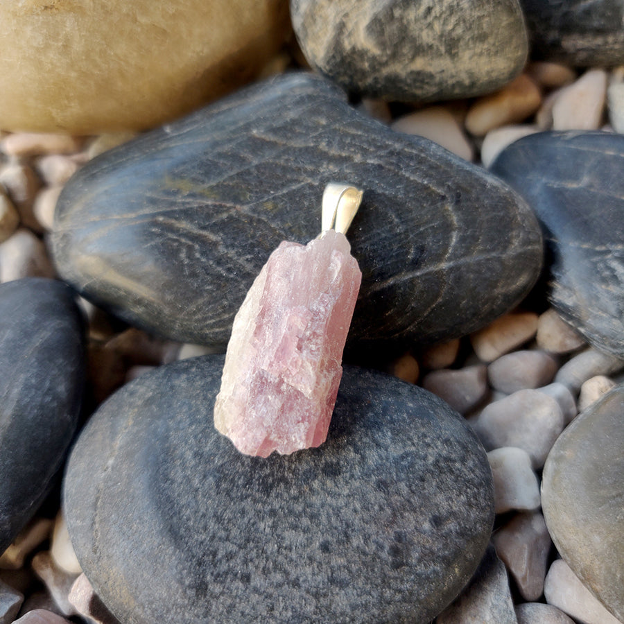 Pink Tourmaline Pendant
