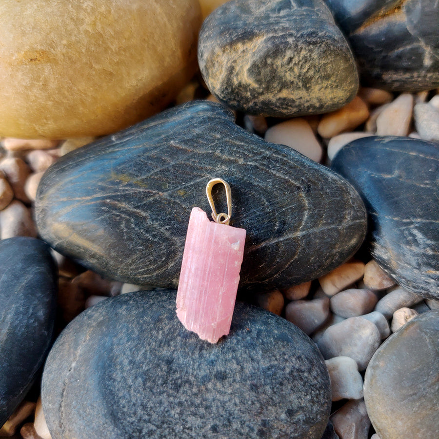 Pink Tourmaline Pendant