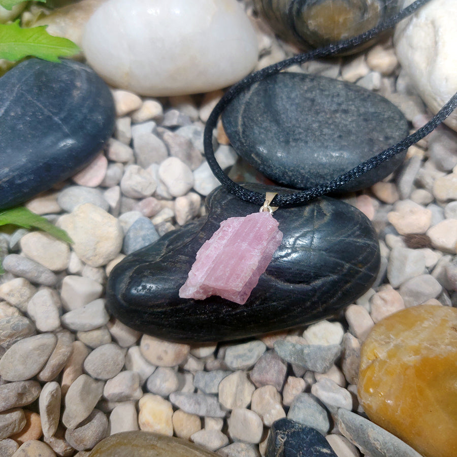 Pink Tourmaline Pendant