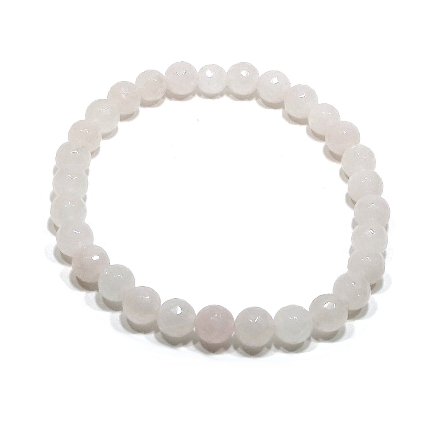Faceted Rose Quartz Bracelet