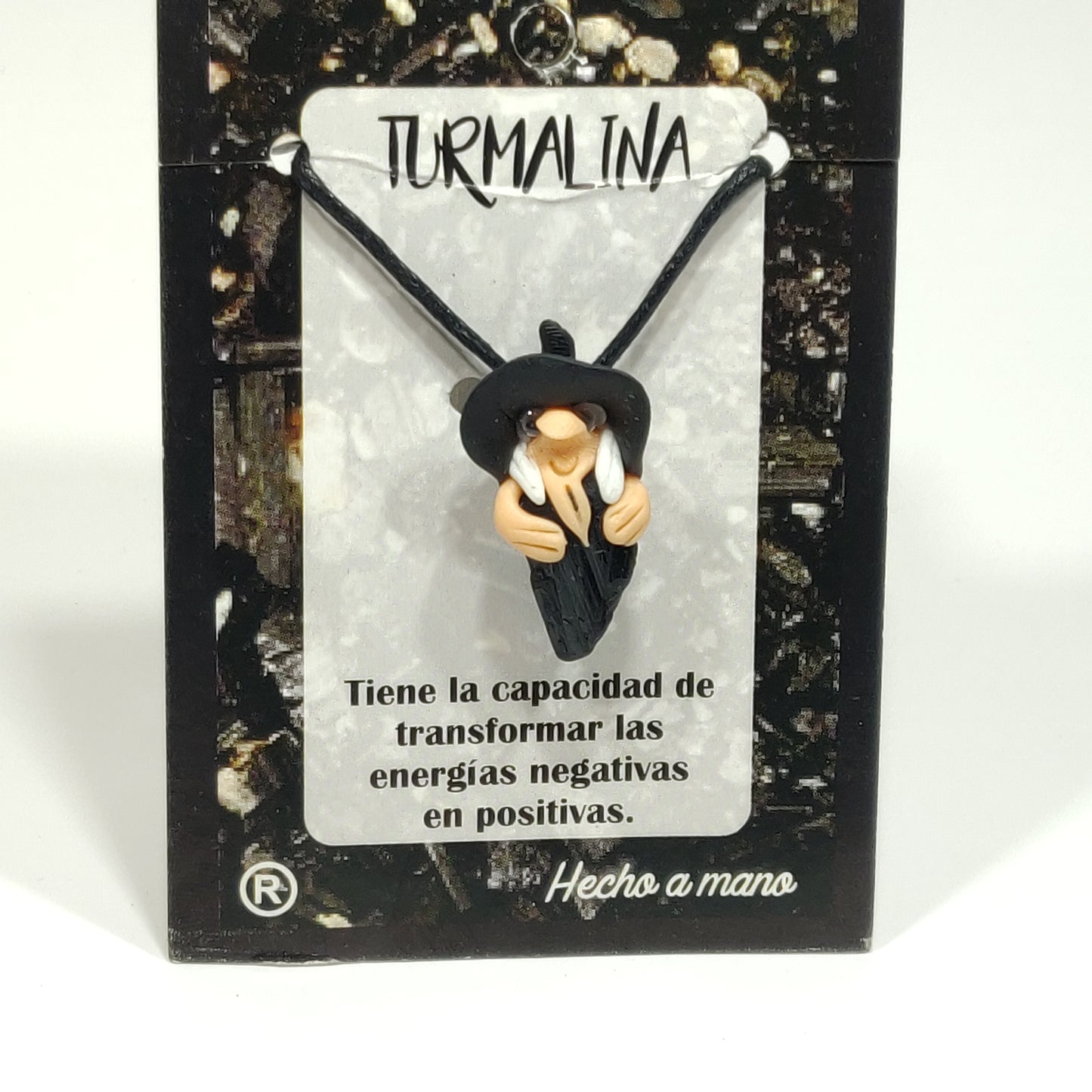 Colgante brujita turmalina