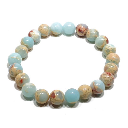 Imperial Jasper Turquoise Bracelet
