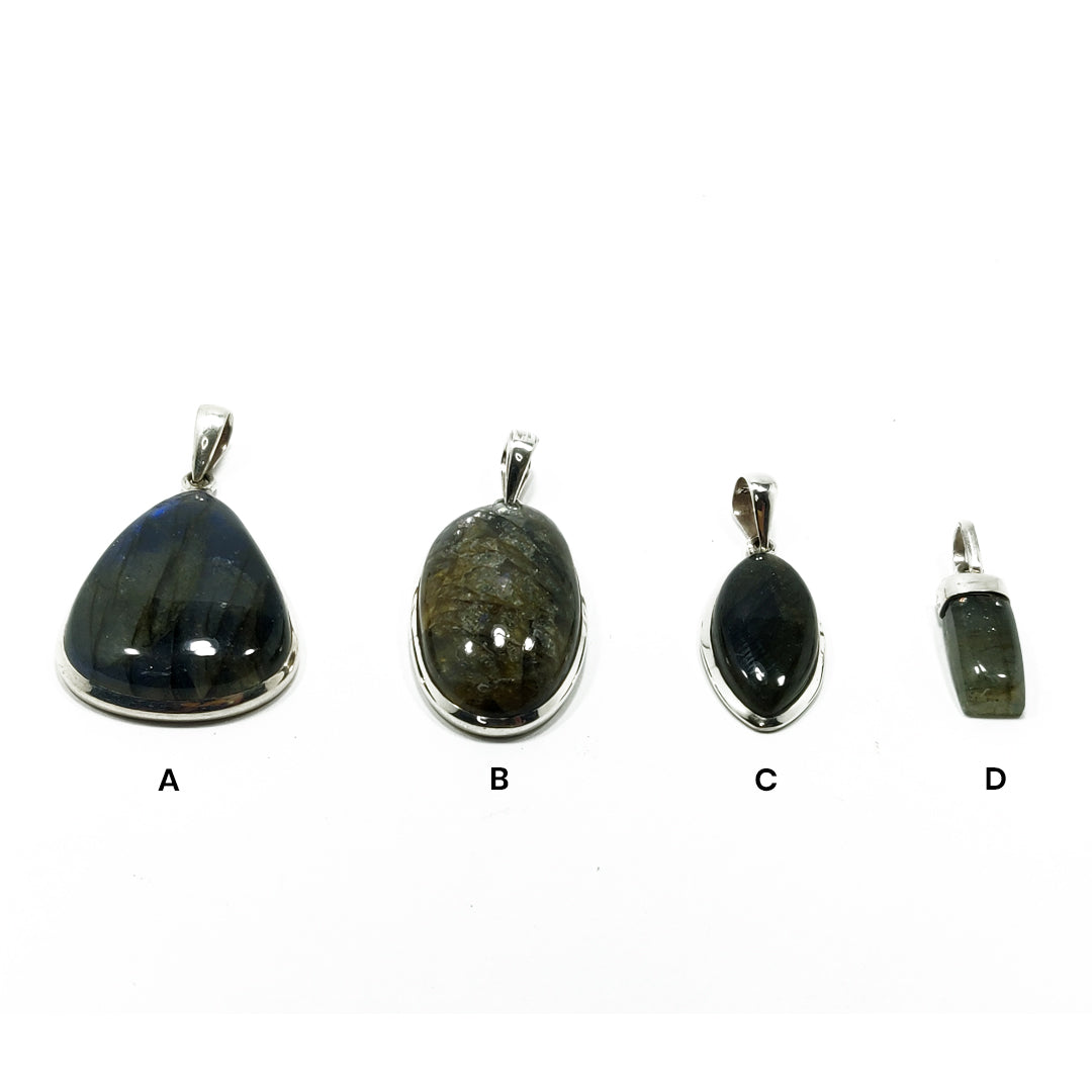 Labradorite Silver Pendants