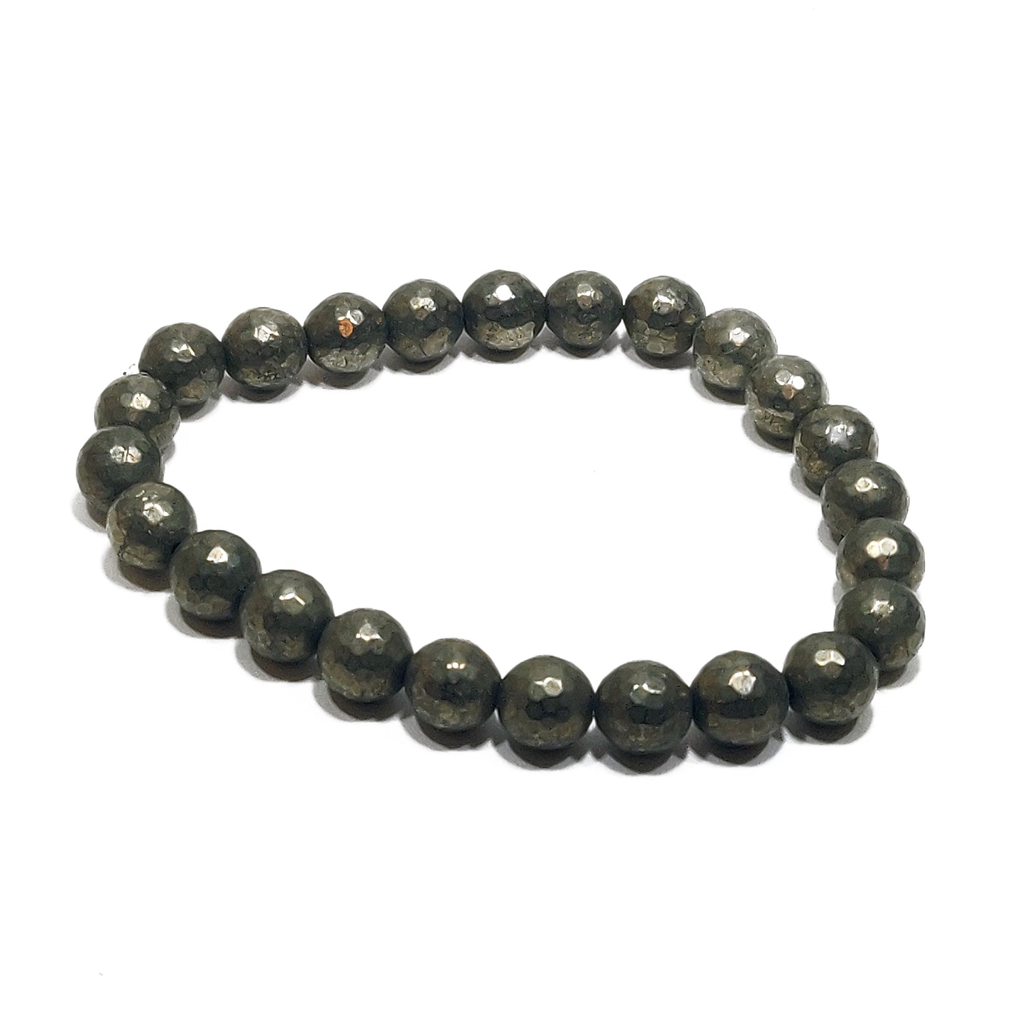Faceted Pyrite Bracelet