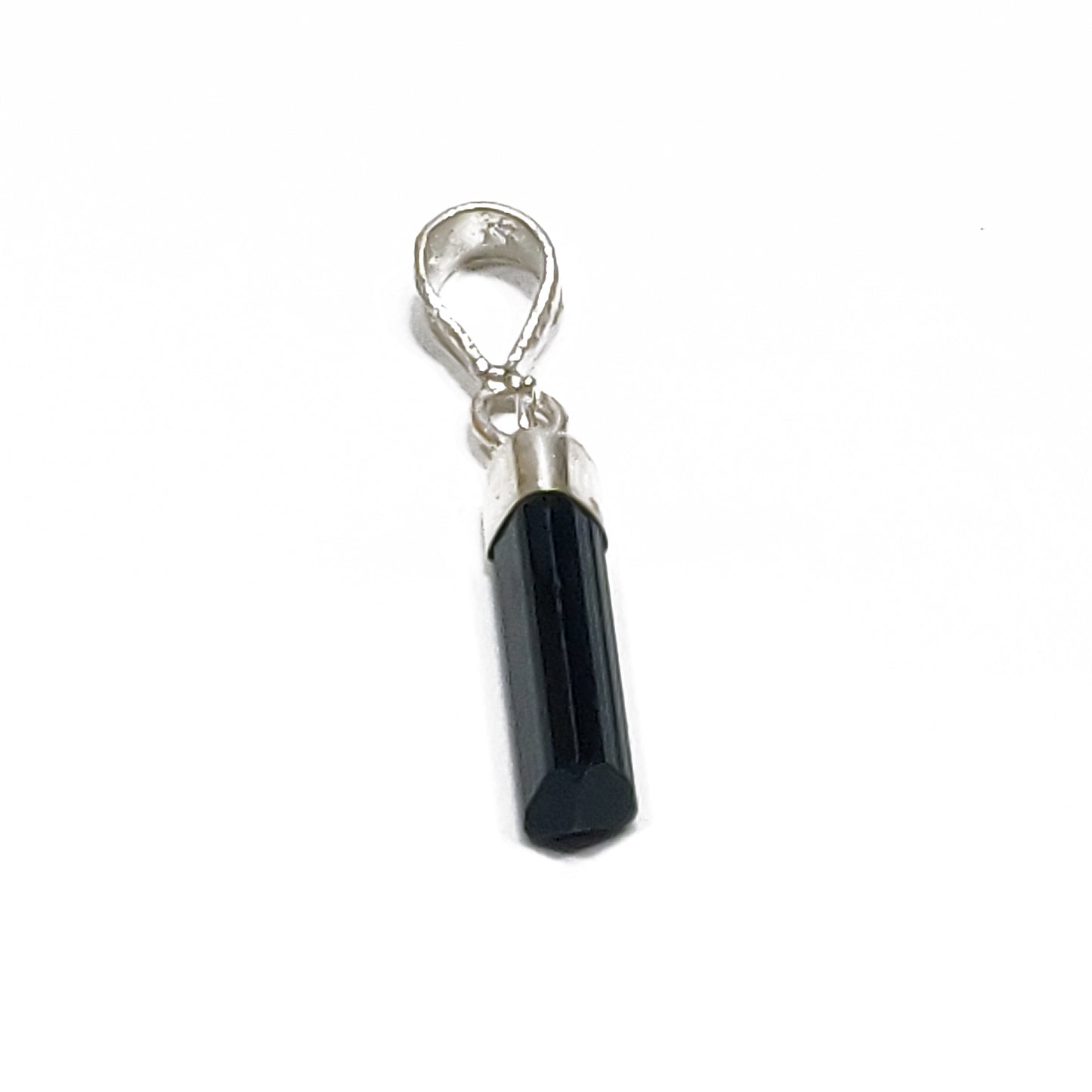 Mini Black Tourmaline Pendant