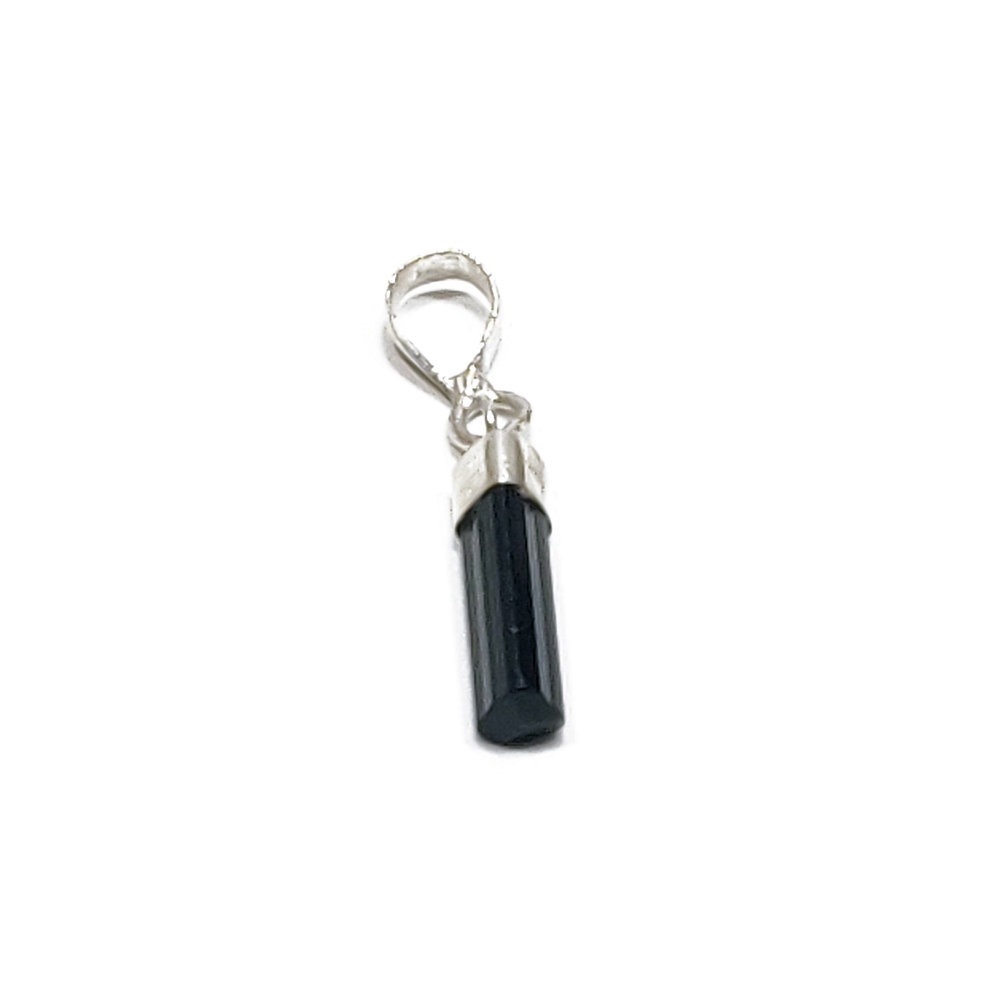 Mini Black Tourmaline Pendant