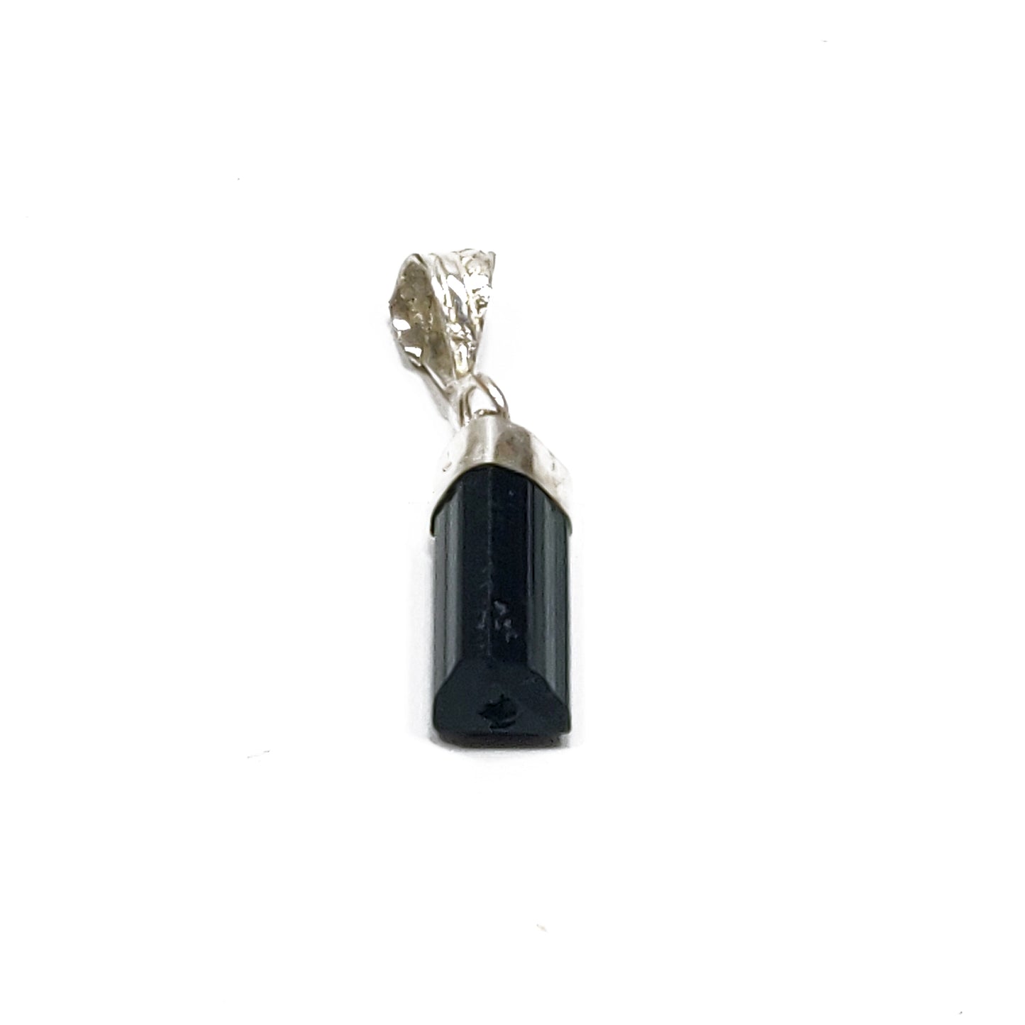 Mini Black Tourmaline Pendant