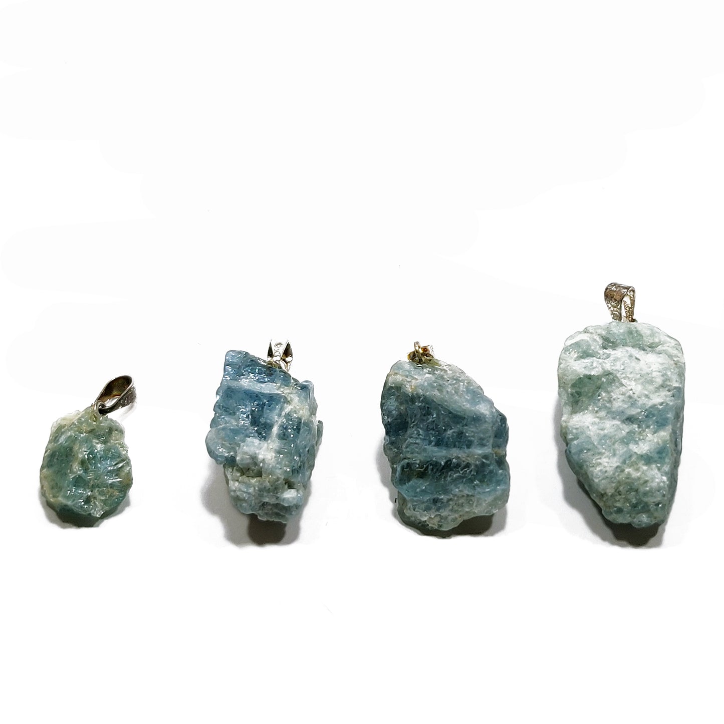 Raw Aquamarine Pendant